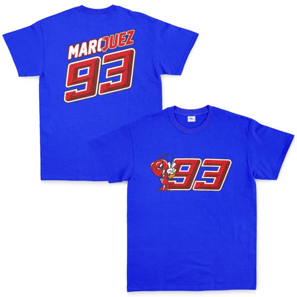 Marc Marquez 93 Tişört XL - Mavi