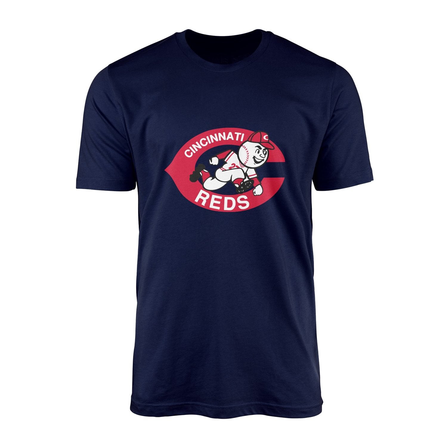 Cincinnati Reds | Mr. Red 80’s Tişört L - İndigo Mavisi