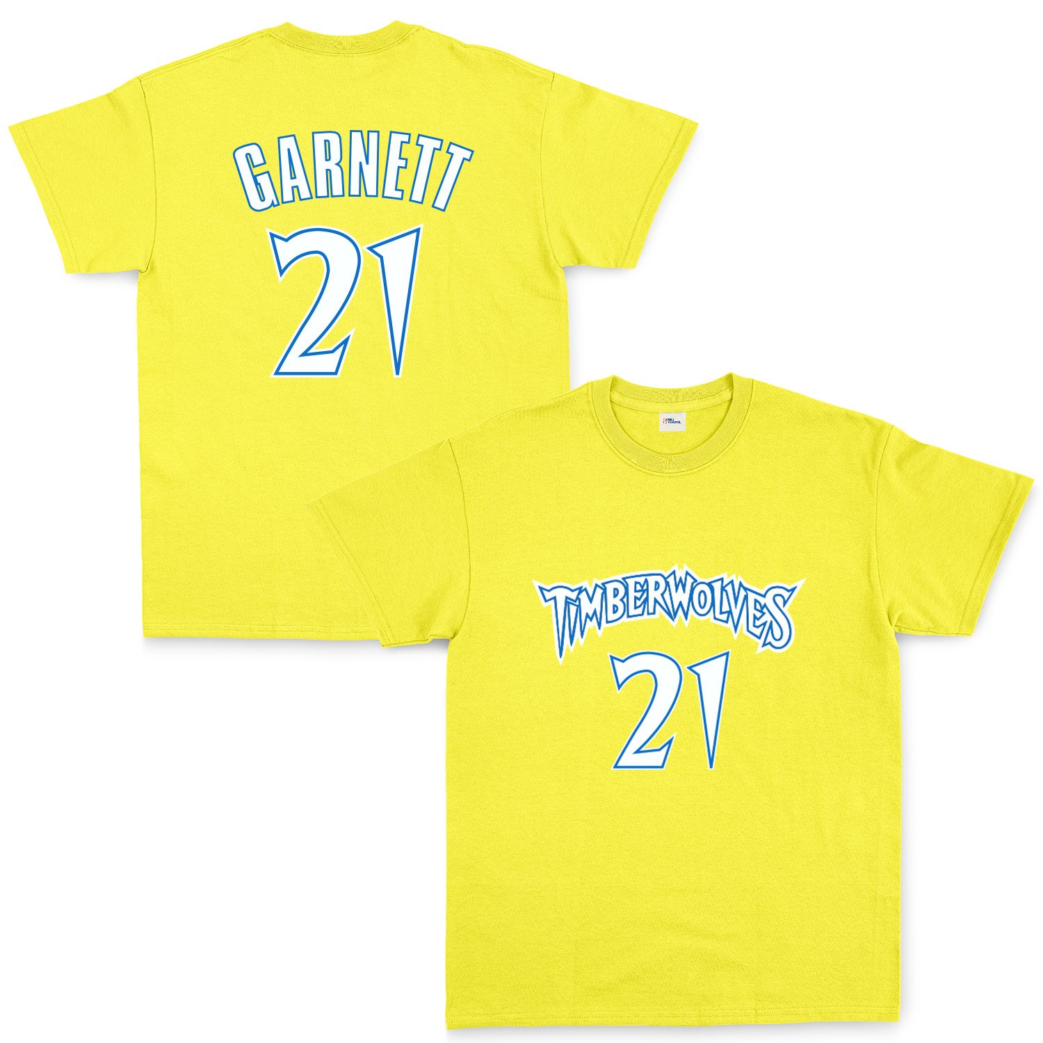 Kevin Garnett 21 THRBCK Forma Tişört S - Sarı