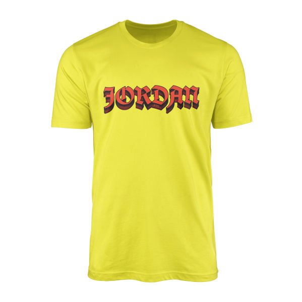 Air Jordan Layered Tişört L - Sarı