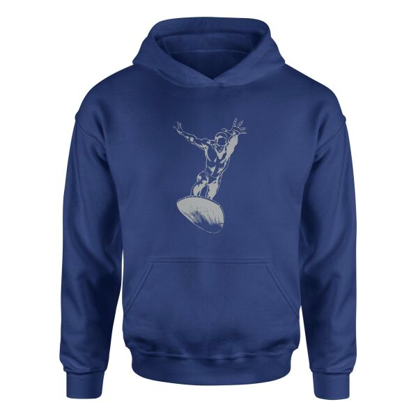 Silver S Hoodie XL - İndigo Mavisi