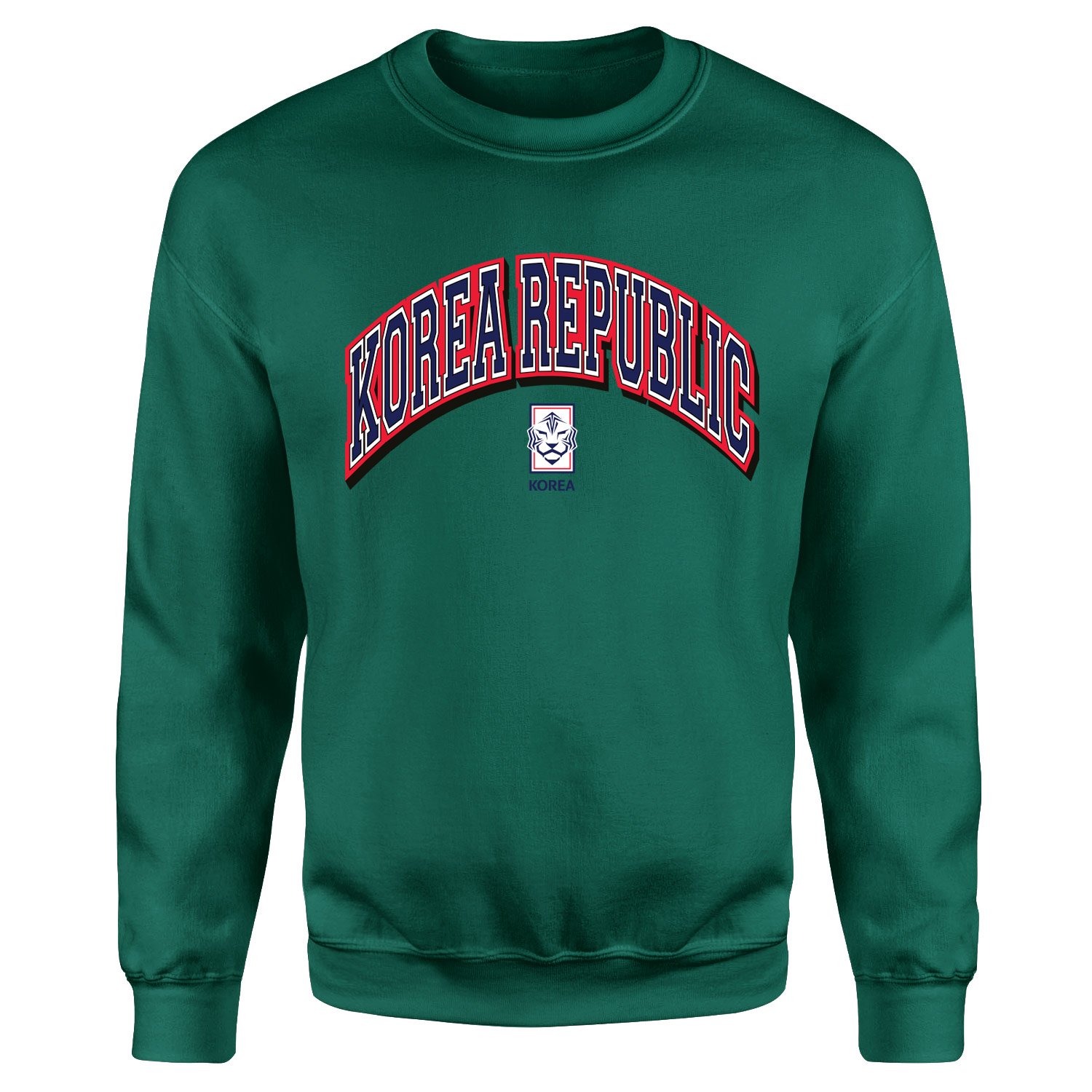 Kore Cumhuriyeti 2026 Varsity Sweatshirt S - Nefti Yeşili