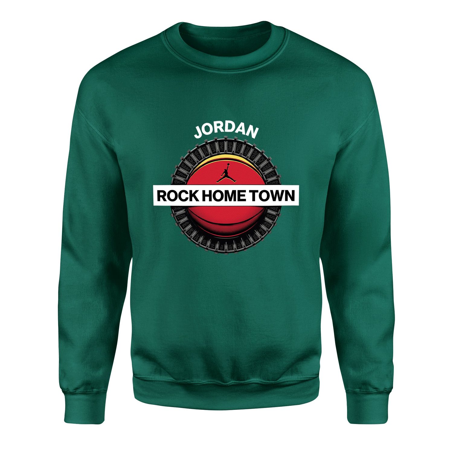 Air Jordan Rock Home Town Sweatshirt S - Nefti Yeşili