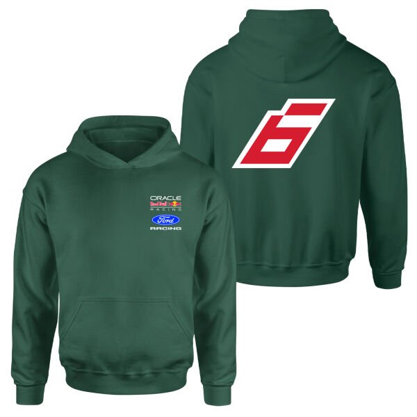 Isack Hadjar Red Bull Jersey Hoodie L - Nefti Yeşili