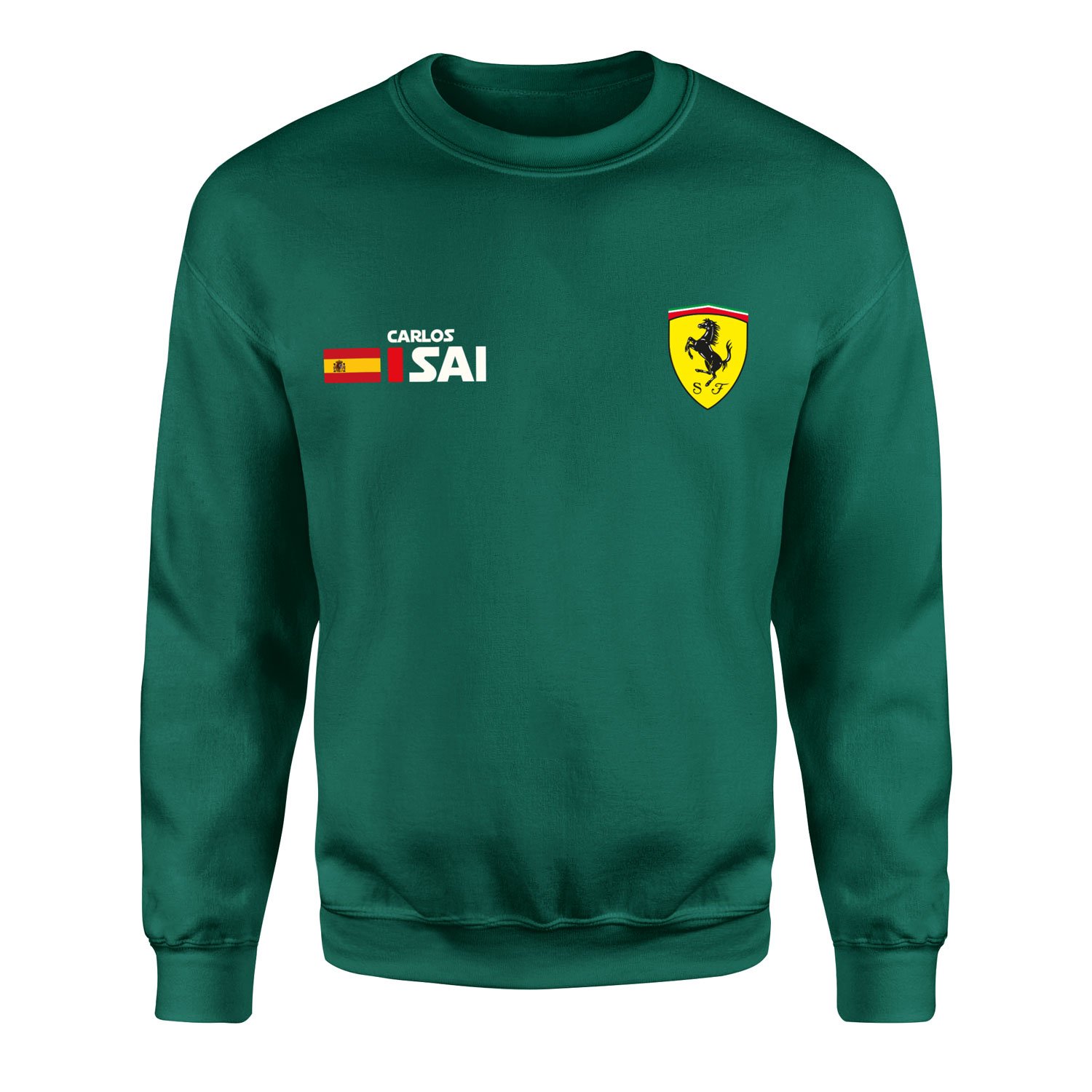 Carlos Sainz Ferrari Name Tag Sweatshirt