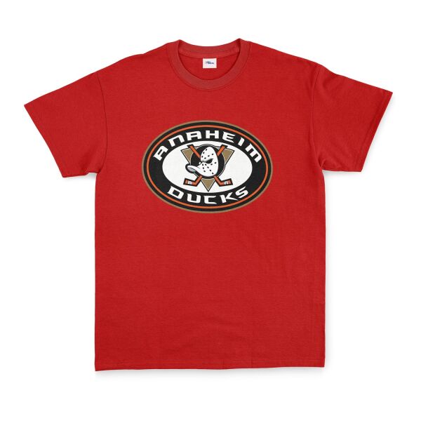 Anaheim Ducks Tişört XL - Kırmızı