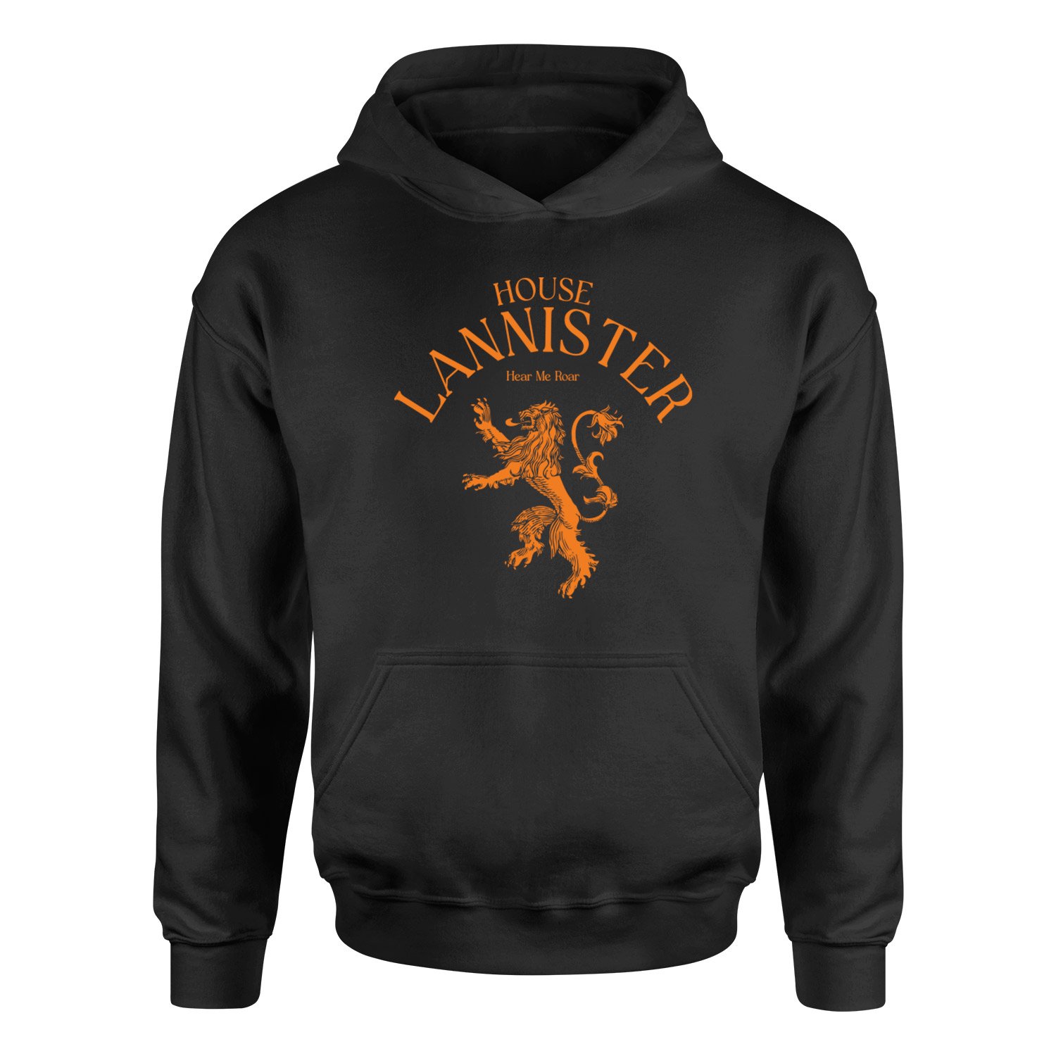 House Lannister Hoodie S - Siyah