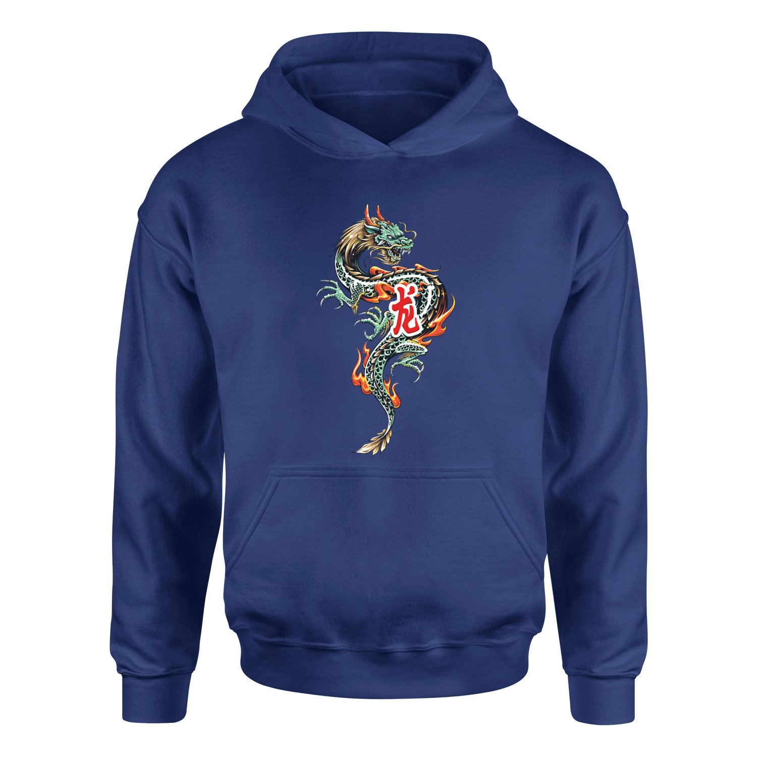 Dragon Hoodie M - İndigo Mavisi