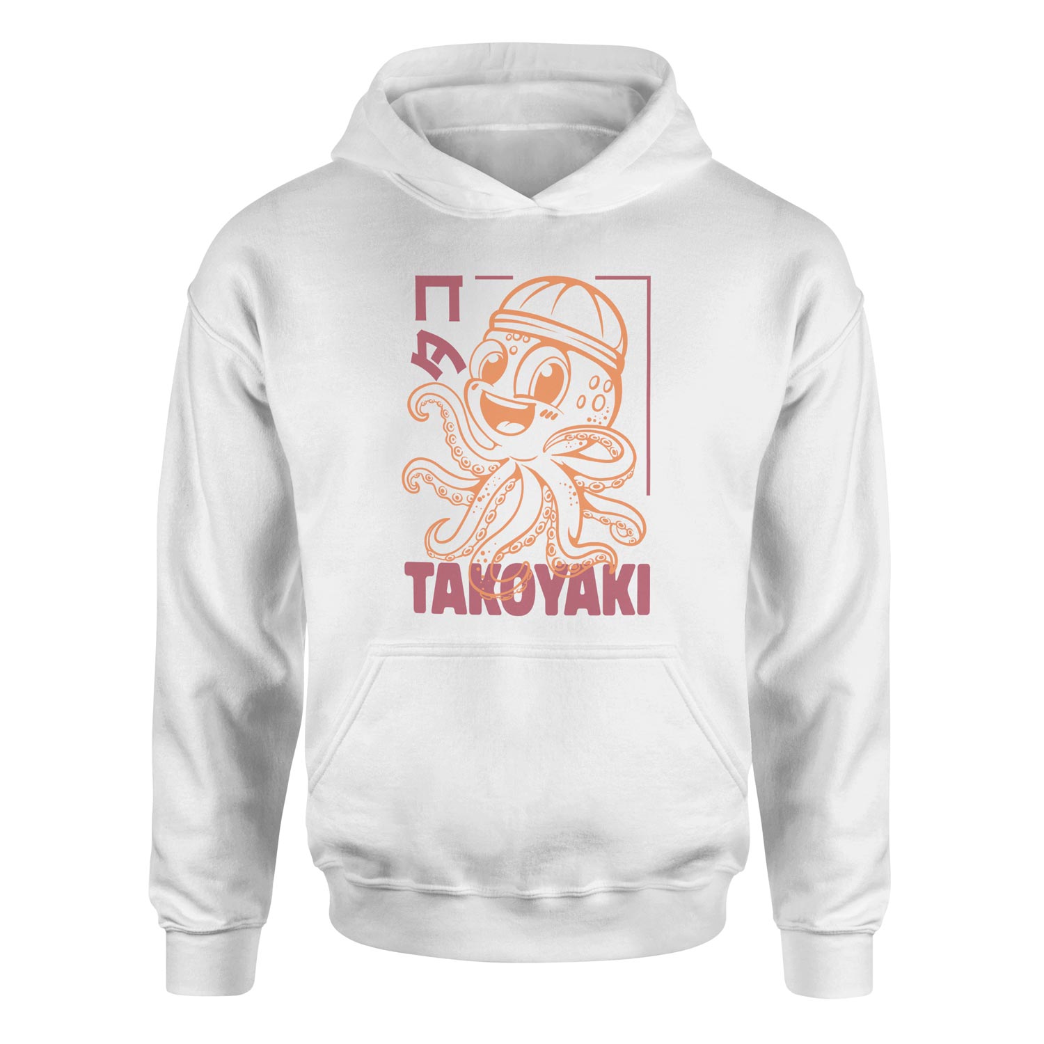 Takoyaki Hoodie S - Beyaz