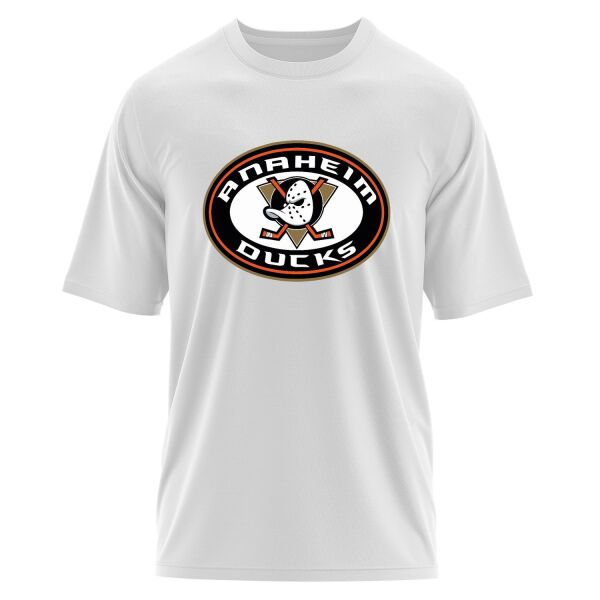 Anaheim Ducks Oversize Tişört M - Beyaz