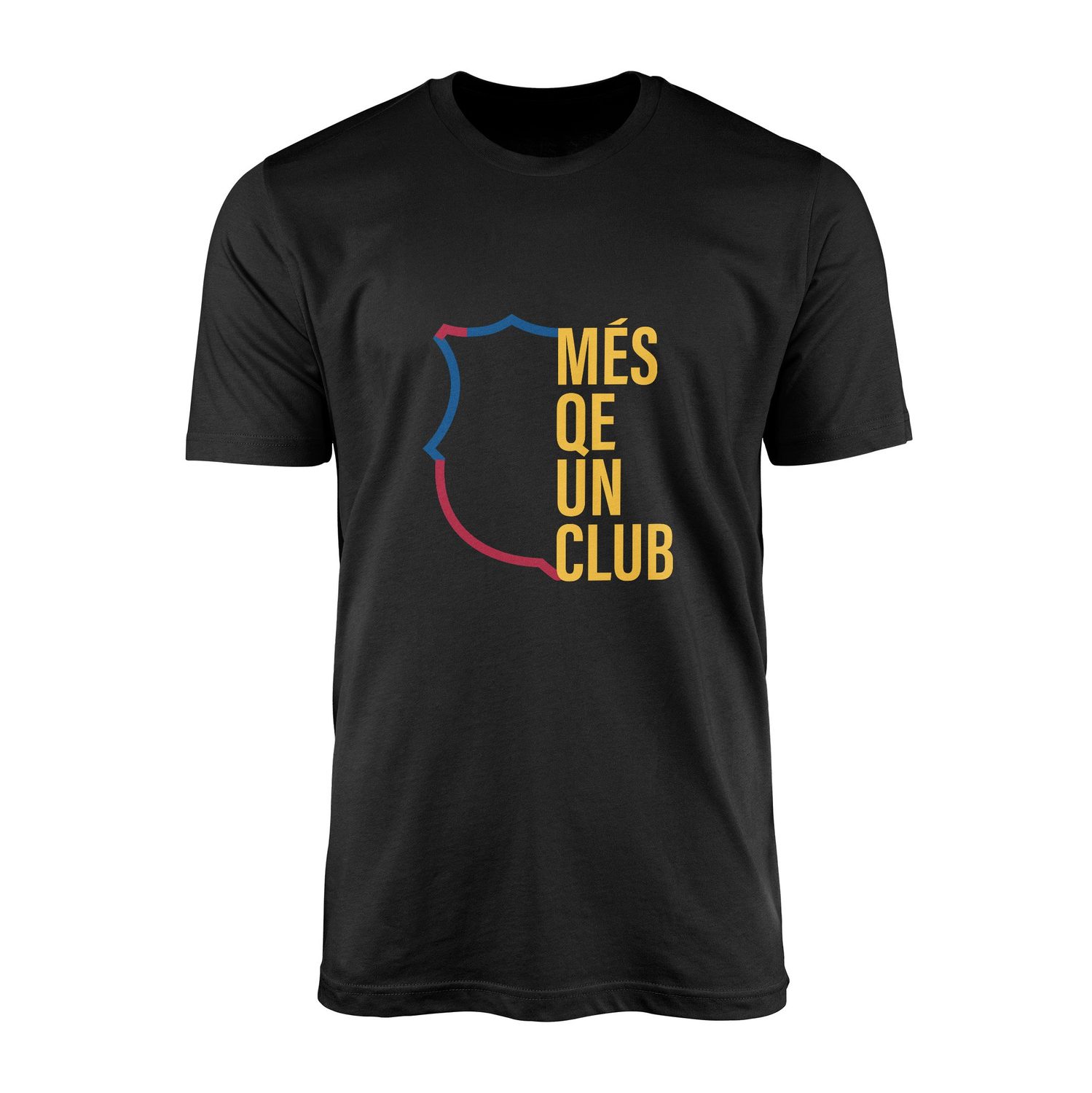 Més que un Club | FC Barcelona Tişört M - Siyah