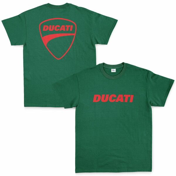 Ducati Italian Thunder Tişört XXL - Nefti Yeşili