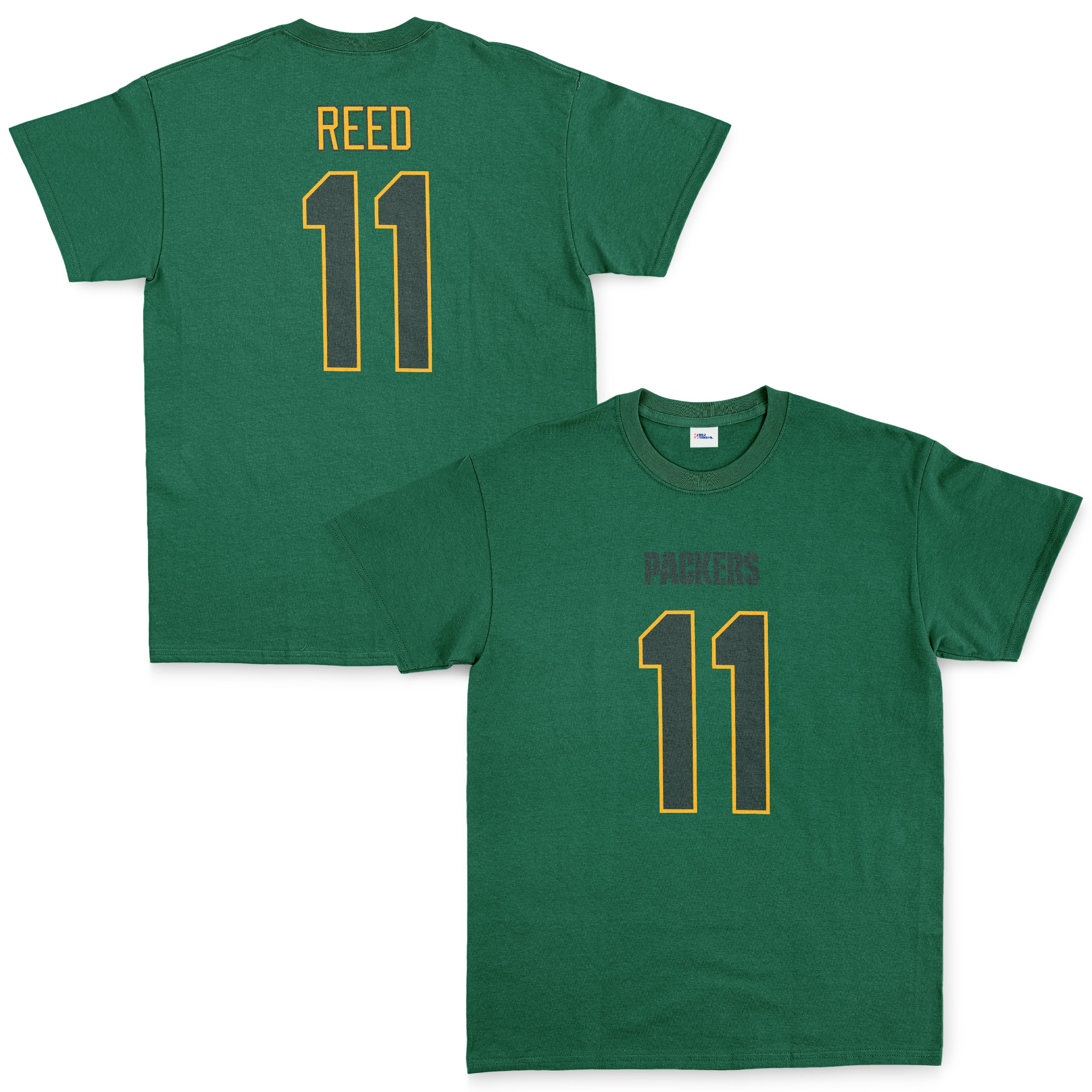 Jayden Reed Green Bay Packers Tişört L - Nefti Yeşili