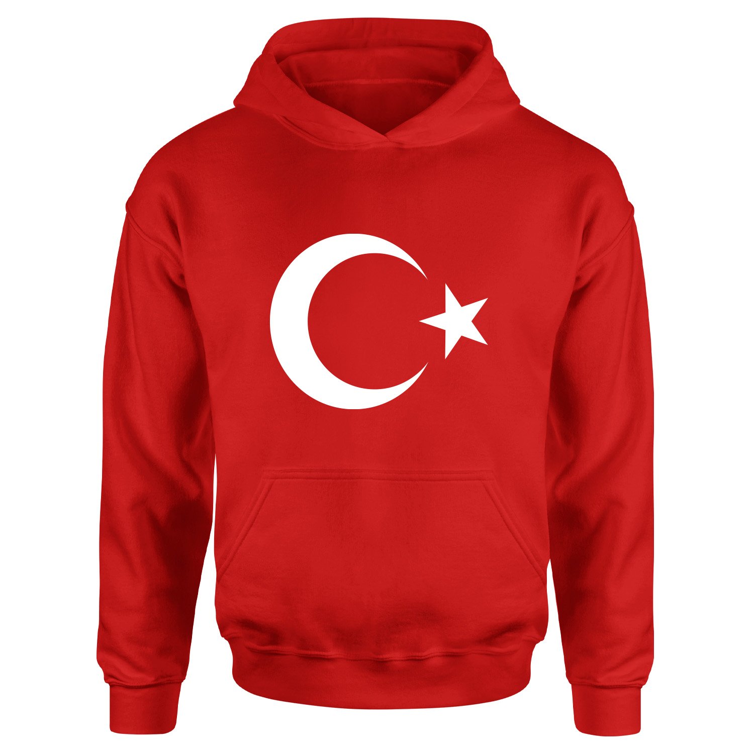 Türkiye Hoodie XXL - Kırmızı