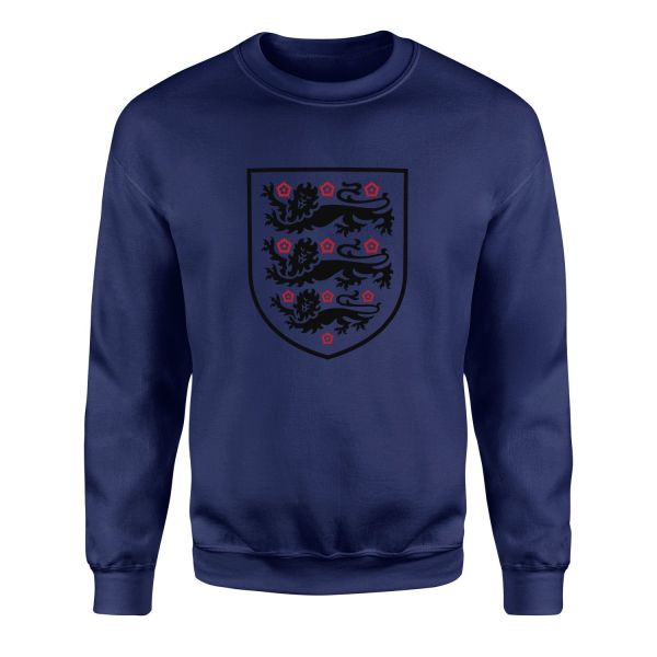 Three Lions Shield Sweatshirt M - İndigo Mavisi
