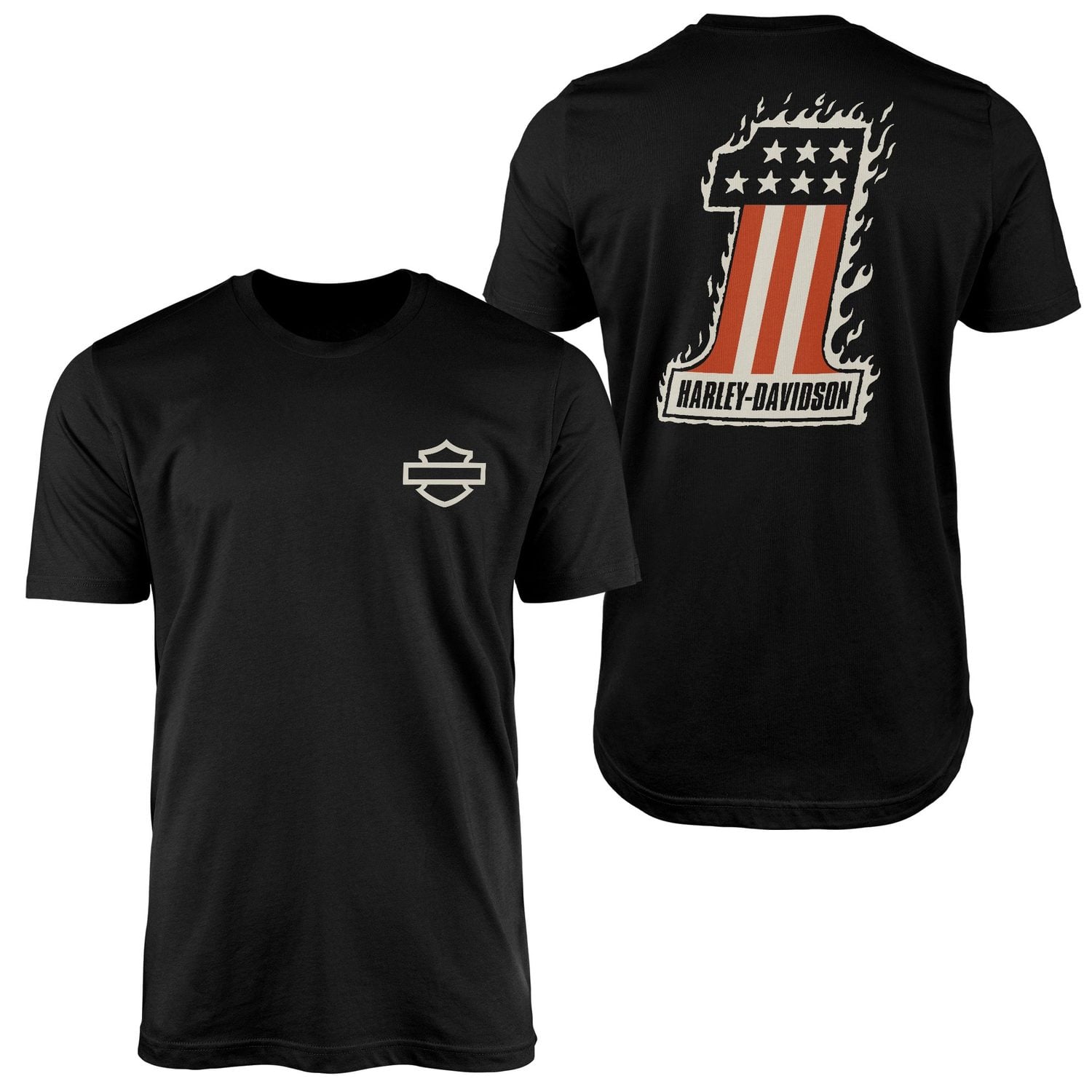 Harley-Davidson No 1 Tişört M - Siyah | OUTLET