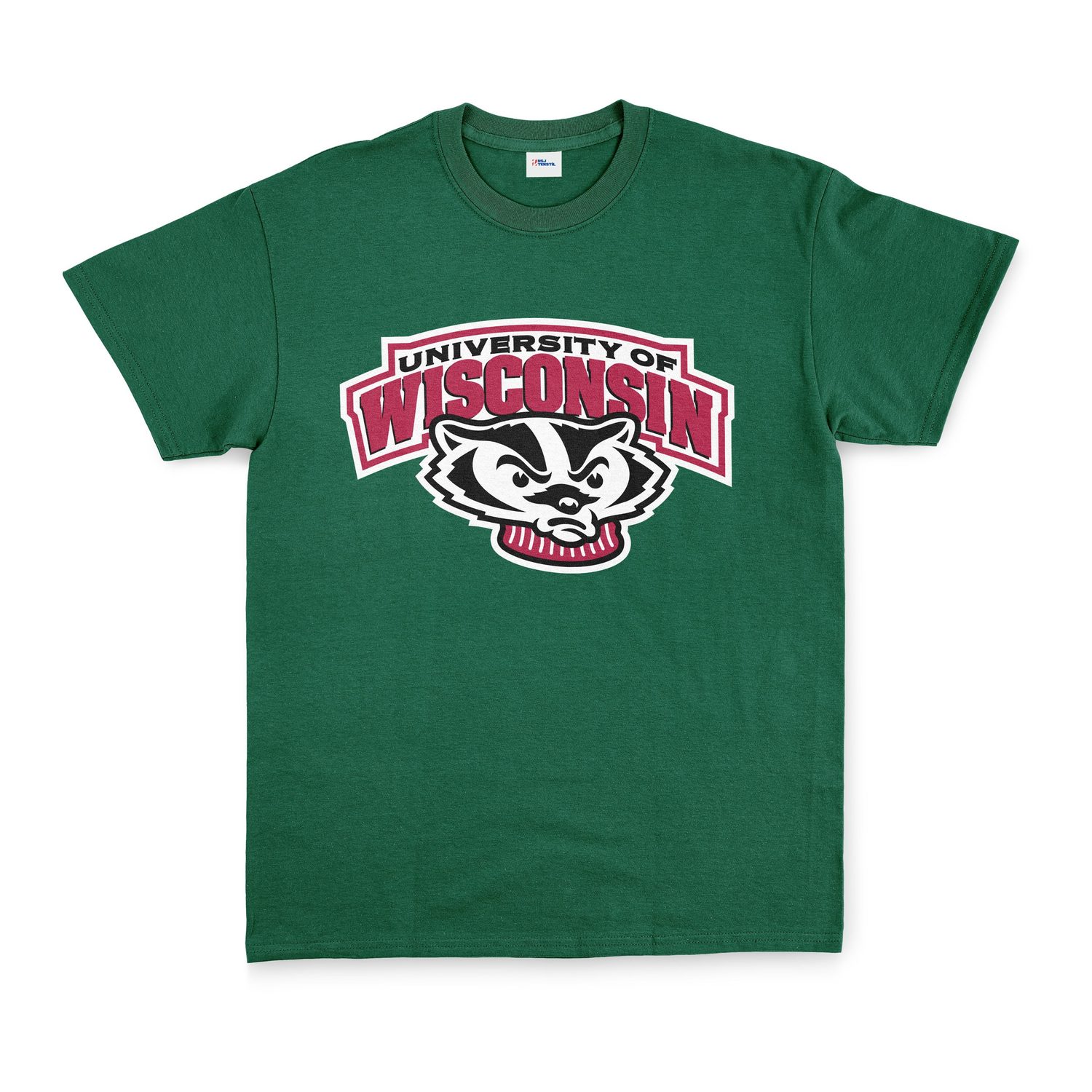 Wisconsin Badgers Tişört L - Nefti Yeşili