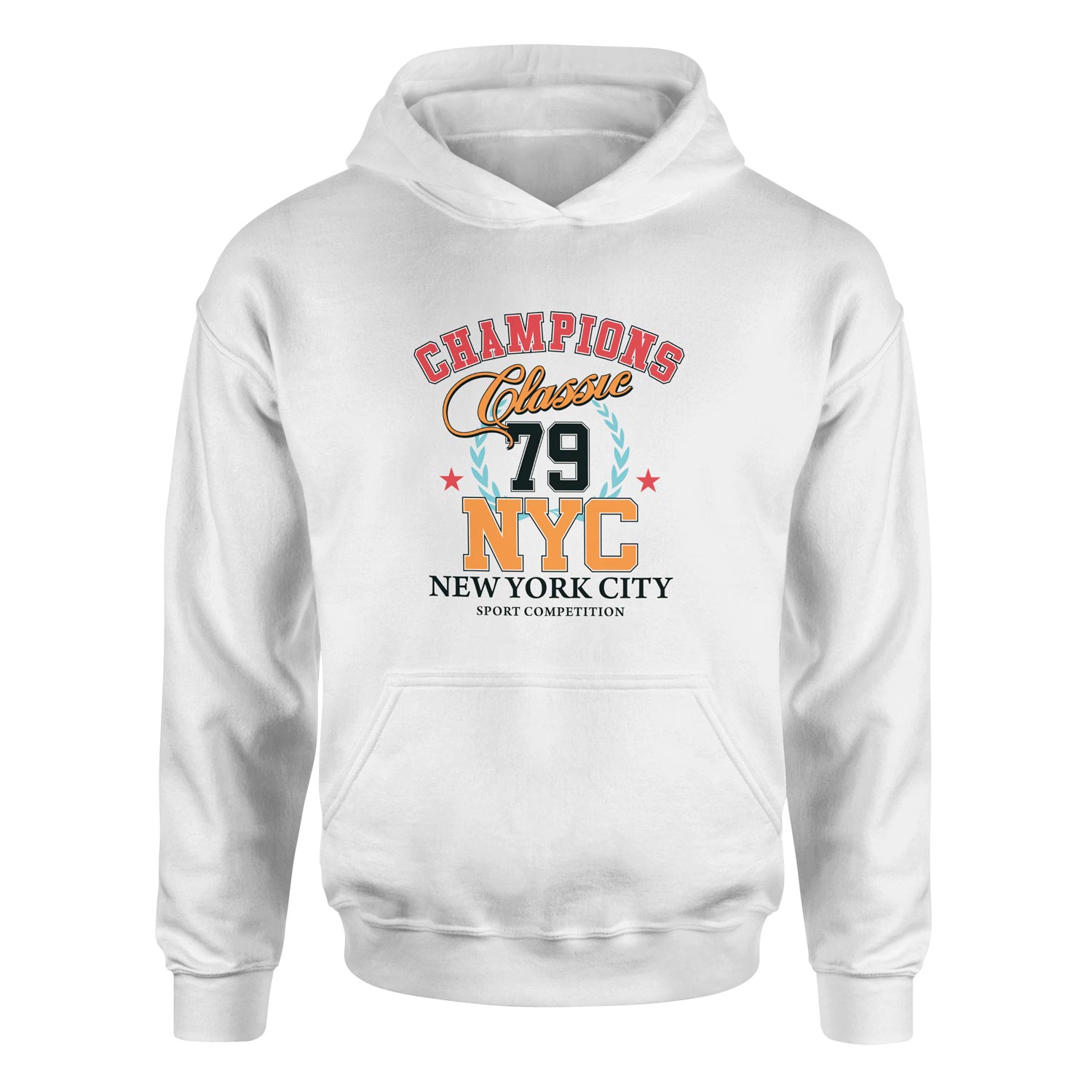 Champions Classic NYC Hoodie M - Beyaz