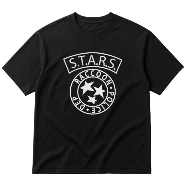 Raccoon City Police Department Oversize Tişört