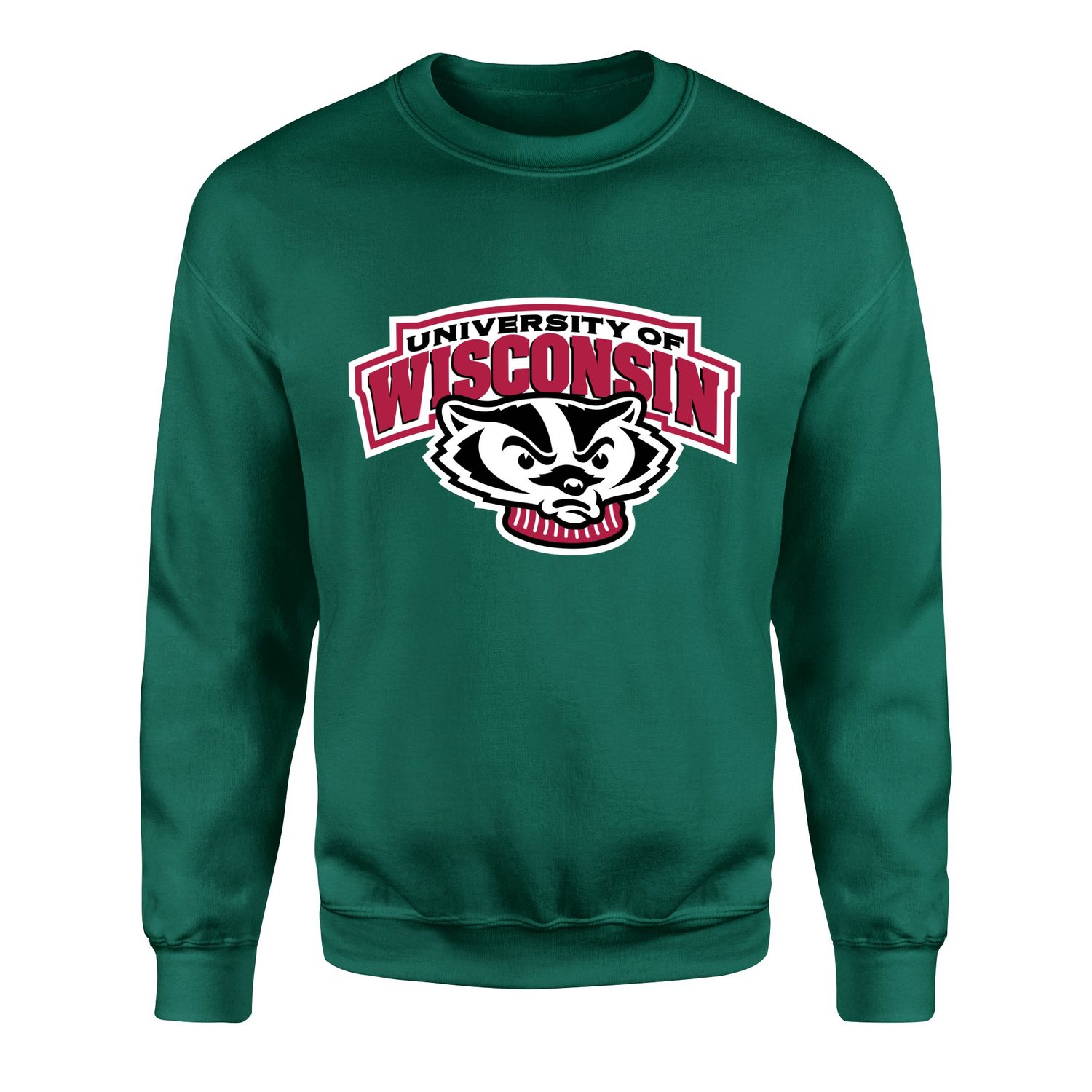 Wisconsin Badgers Sweatshirt L - Nefti Yeşili