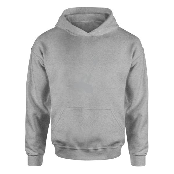 Silver S Hoodie M - Gri