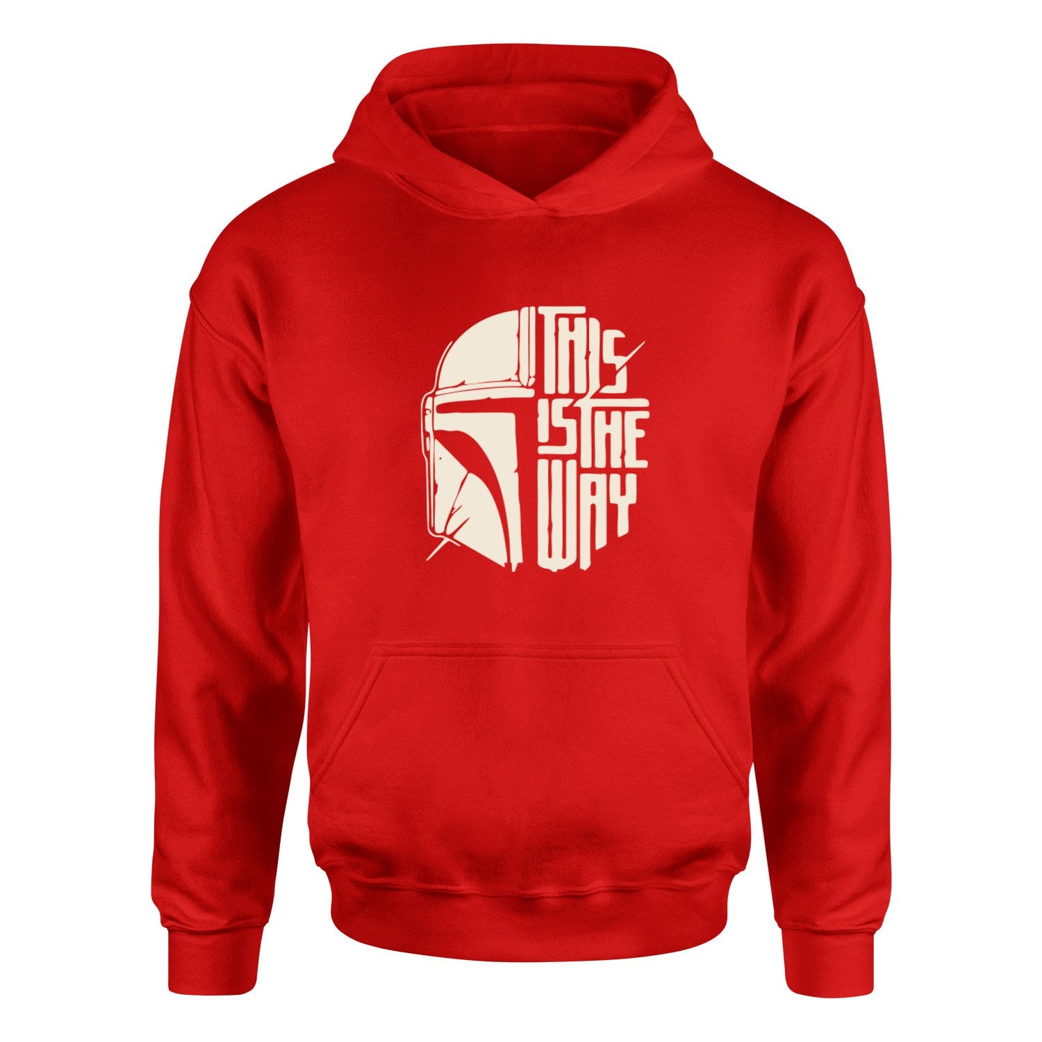 This is The Way SWTM Hoodie L - Kırmızı