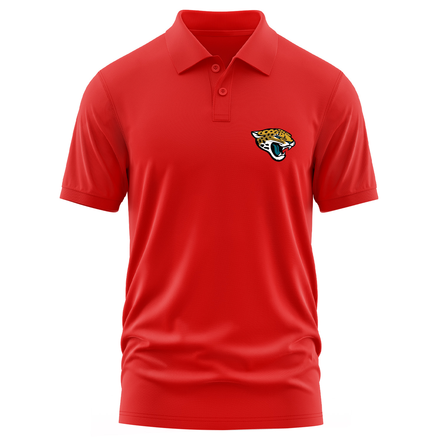 Jacksonville Jaguars Polo Tişört S - Kırmızı