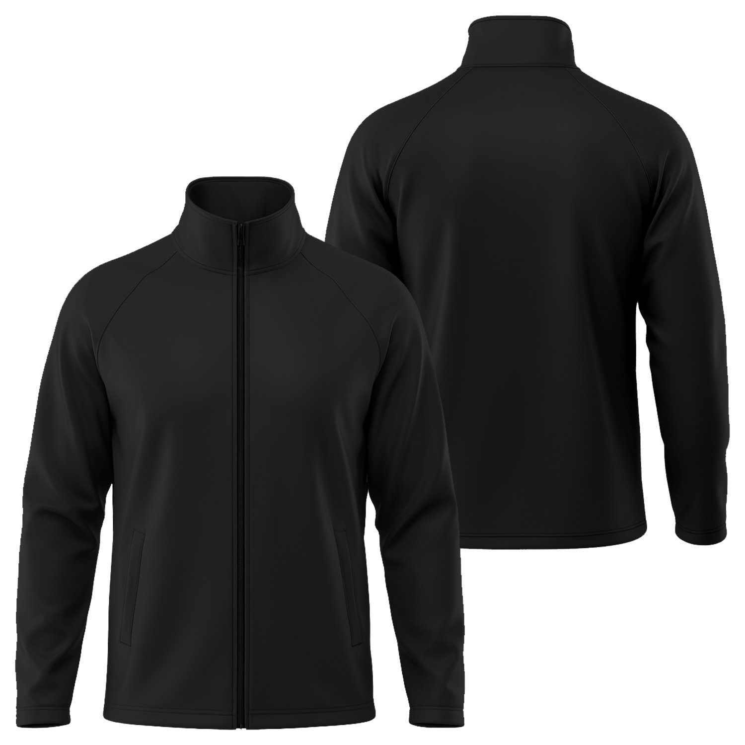 Baskısız Düz Casual Soft Shell Ceket