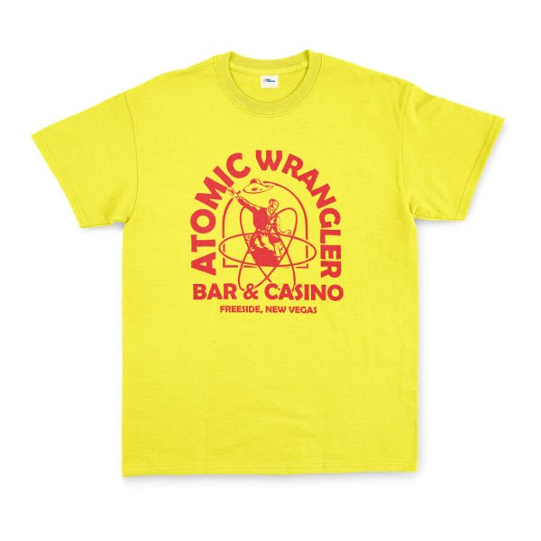 Atomic Wrangler | Fallout Tişört S - Sarı