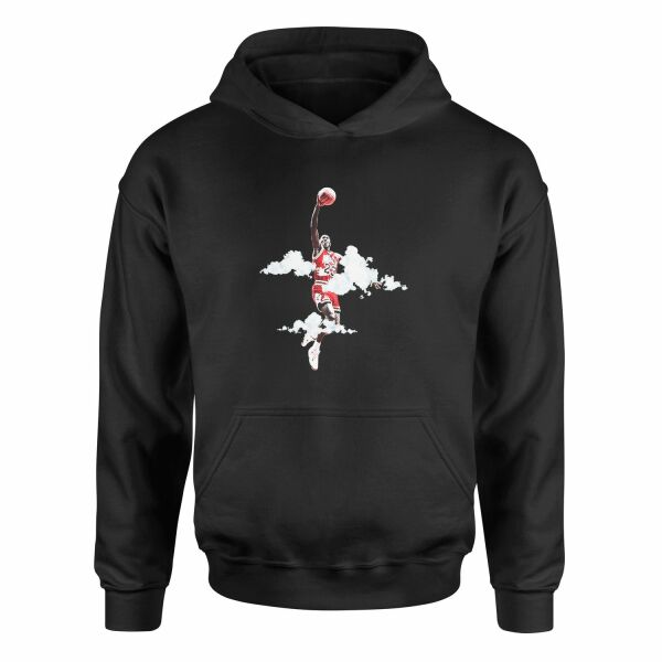 His Airness Hoodie L - Siyah