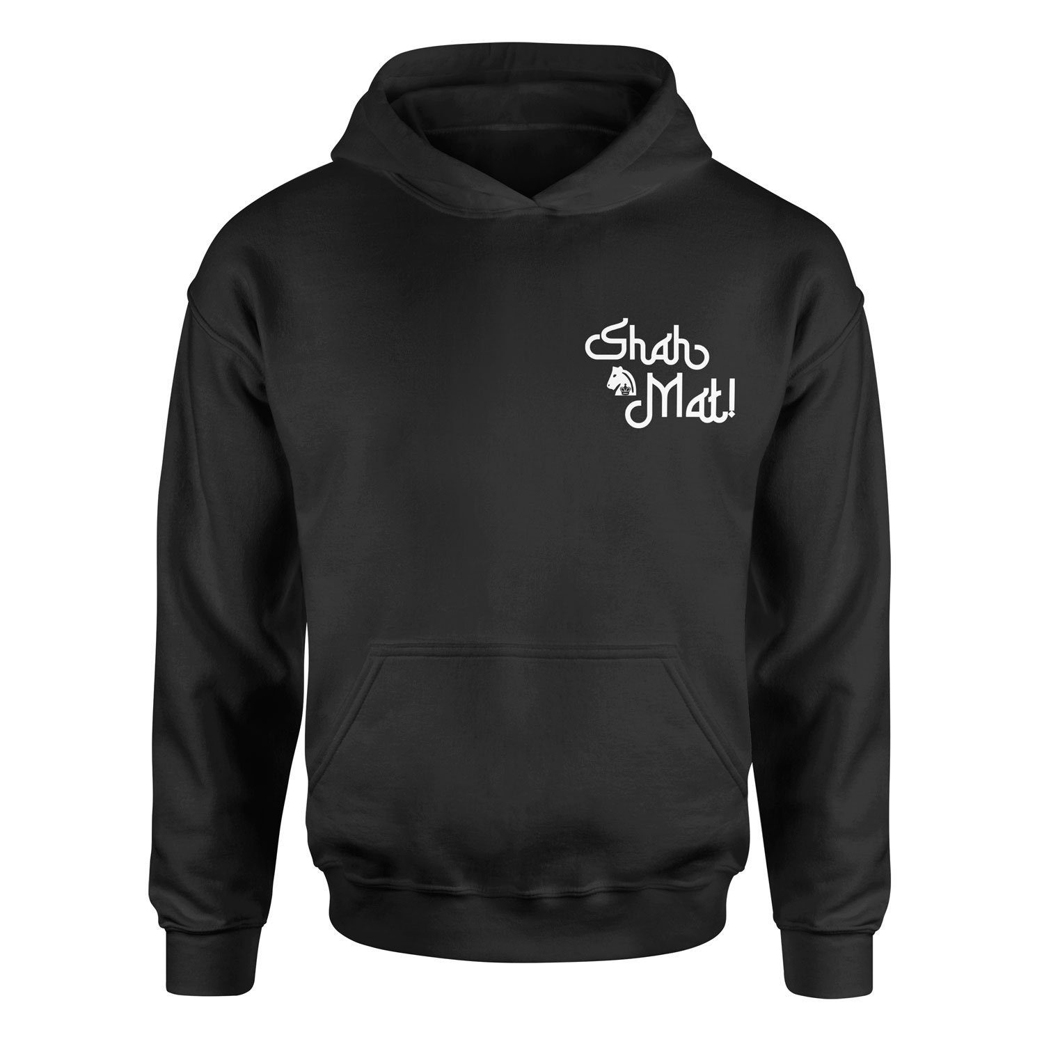 Shah Mat Hoodie M - Siyah