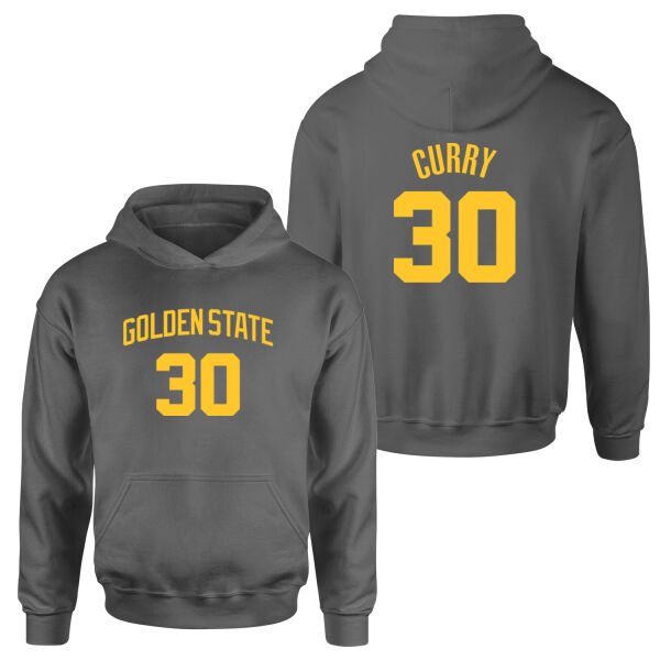 Stephen Curry Golden State Forma Hoodie L - Füme