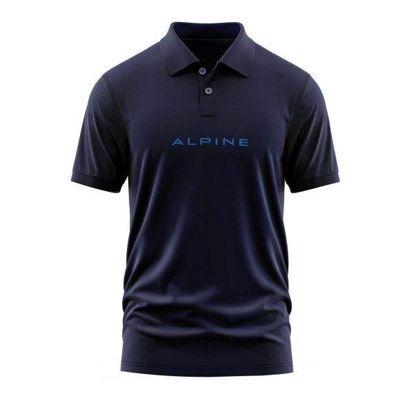 ALPINE Polo Tişört XL - İndigo Mavisi