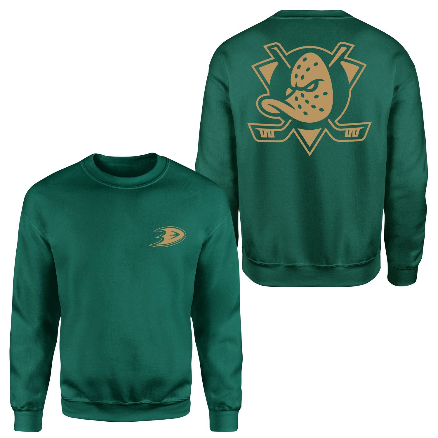 Anaheim Ducks SE Sweatshirt L - Nefti Yeşili