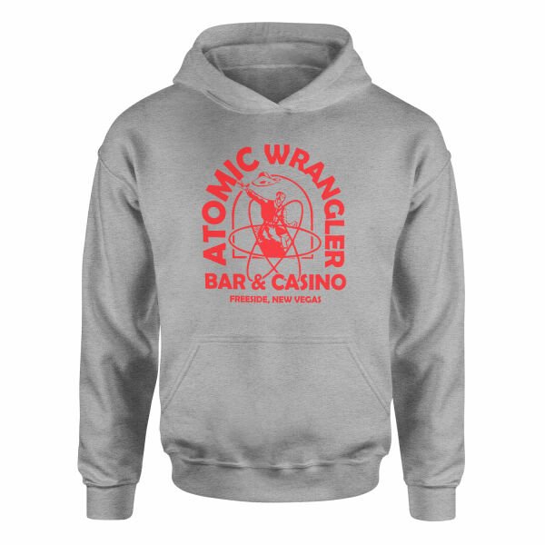 Atomic Wrangler | Fallout Hoodie XL - Gri