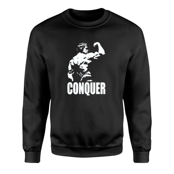 Arnold Conquer Sweatshirt S - Siyah