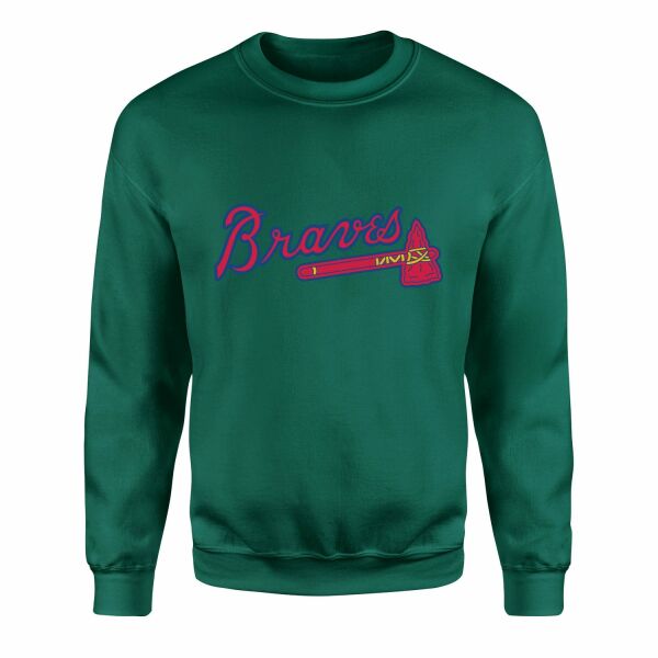 The Braves Sweatshirt L - Nefti Yeşili