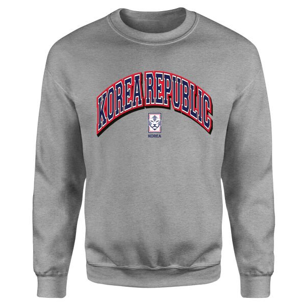 Kore Cumhuriyeti 2026 Varsity Sweatshirt XL - Gri