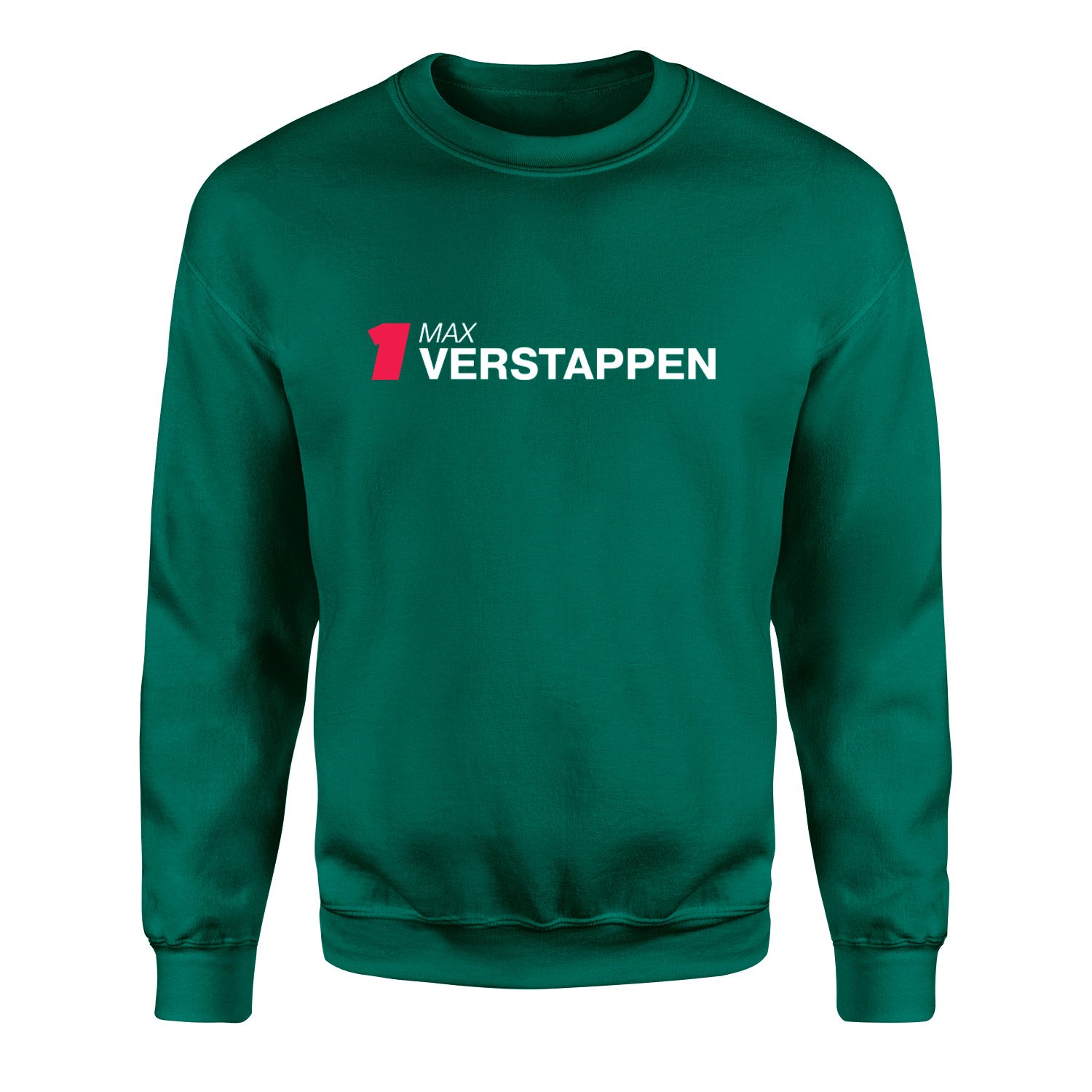 Max Verstappen 1 Sweatshirt XXL - Nefti Yeşili