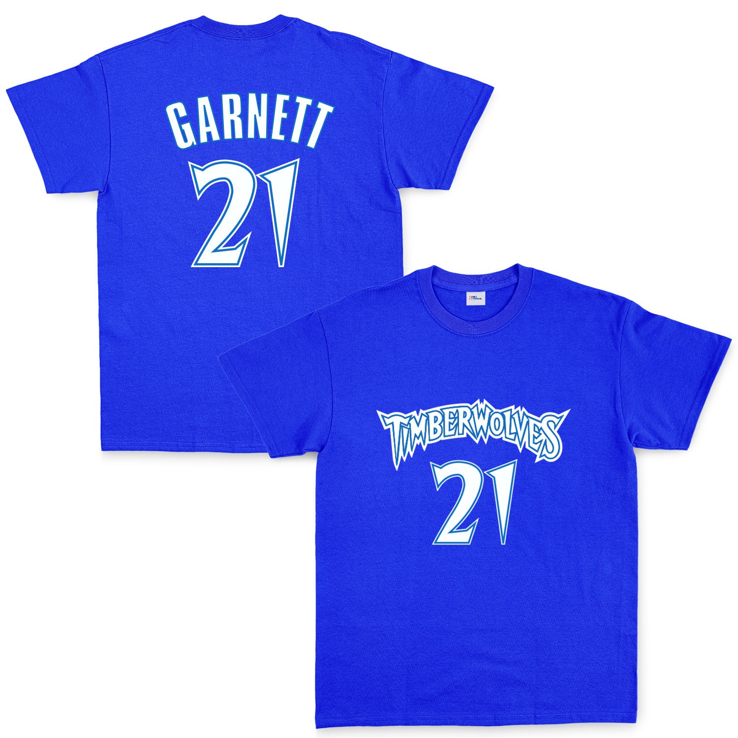 Kevin Garnett 21 THRBCK Forma Tişört S - Mavi