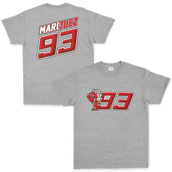 Marc Marquez 93 Tişört L - Gri