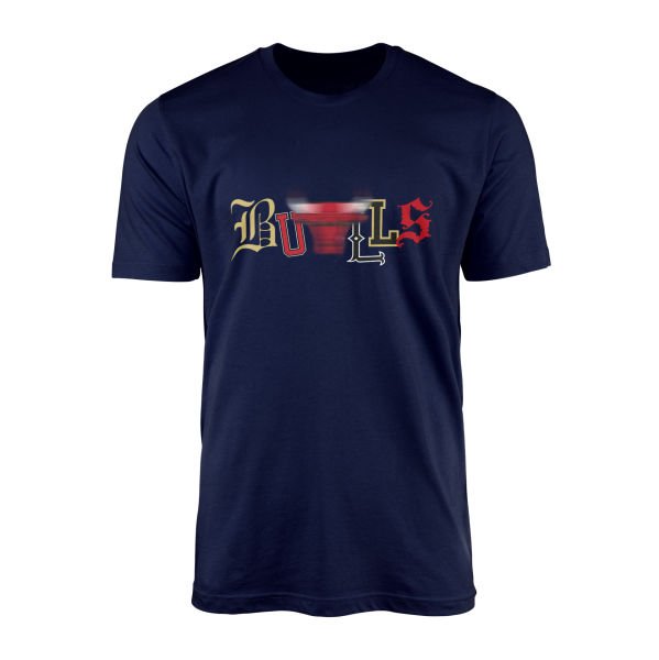 Bulls History Tişört M - İndigo Mavisi