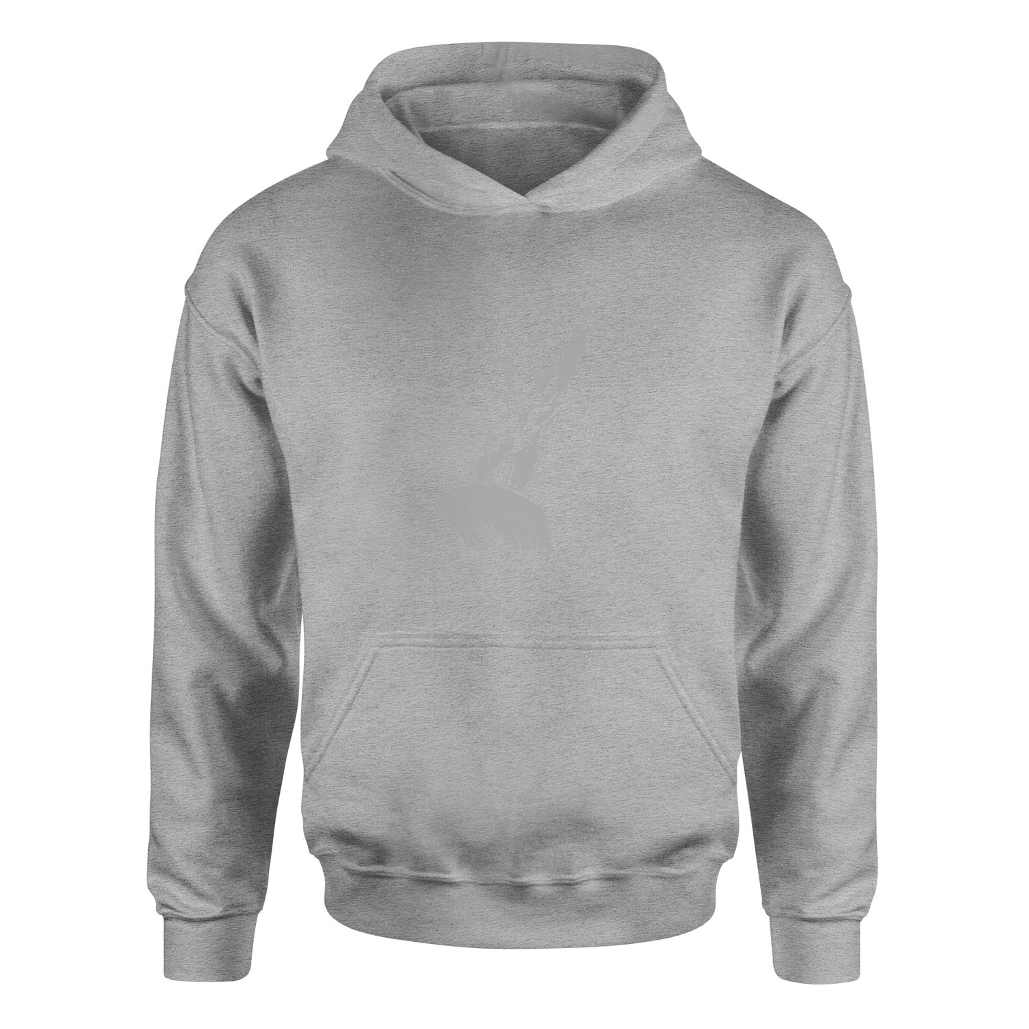 Silver S Hoodie XL - Gri