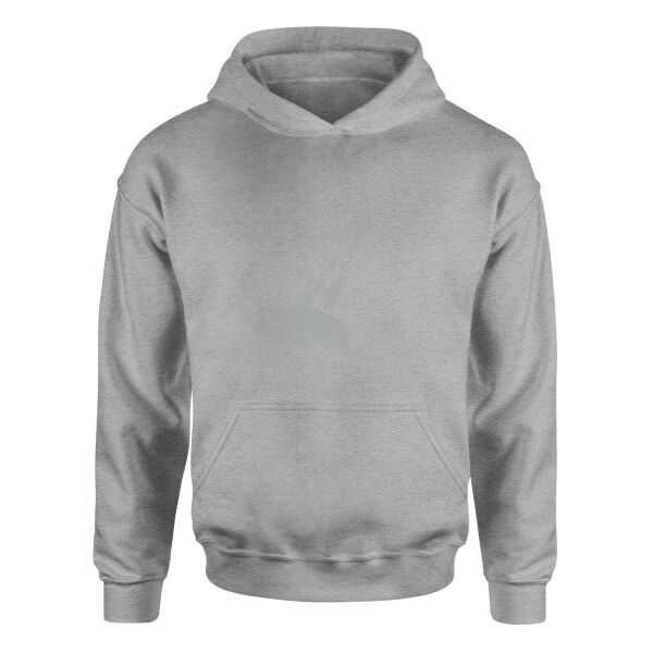 Silver S Hoodie XL - Gri
