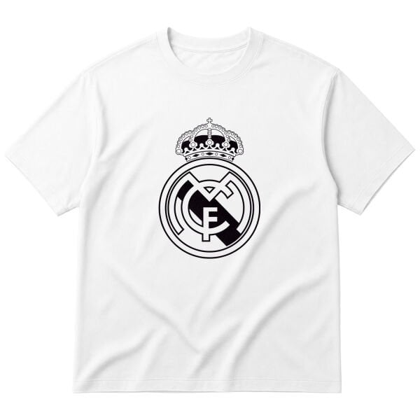 Real Madrid Shield Oversize Tişört