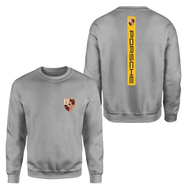 Porsche V Graphic Racing Yellow Sweatshirt XL - Gri