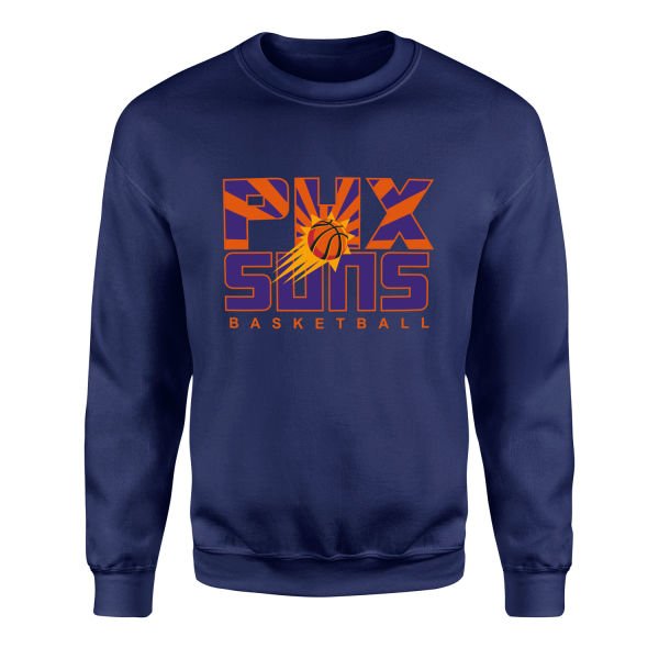 PHX Suns Sweatshirt L - İndigo Mavisi