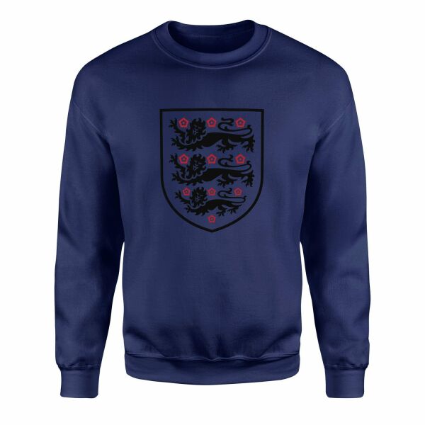 Three Lions Shield Sweatshirt XXL - İndigo Mavisi