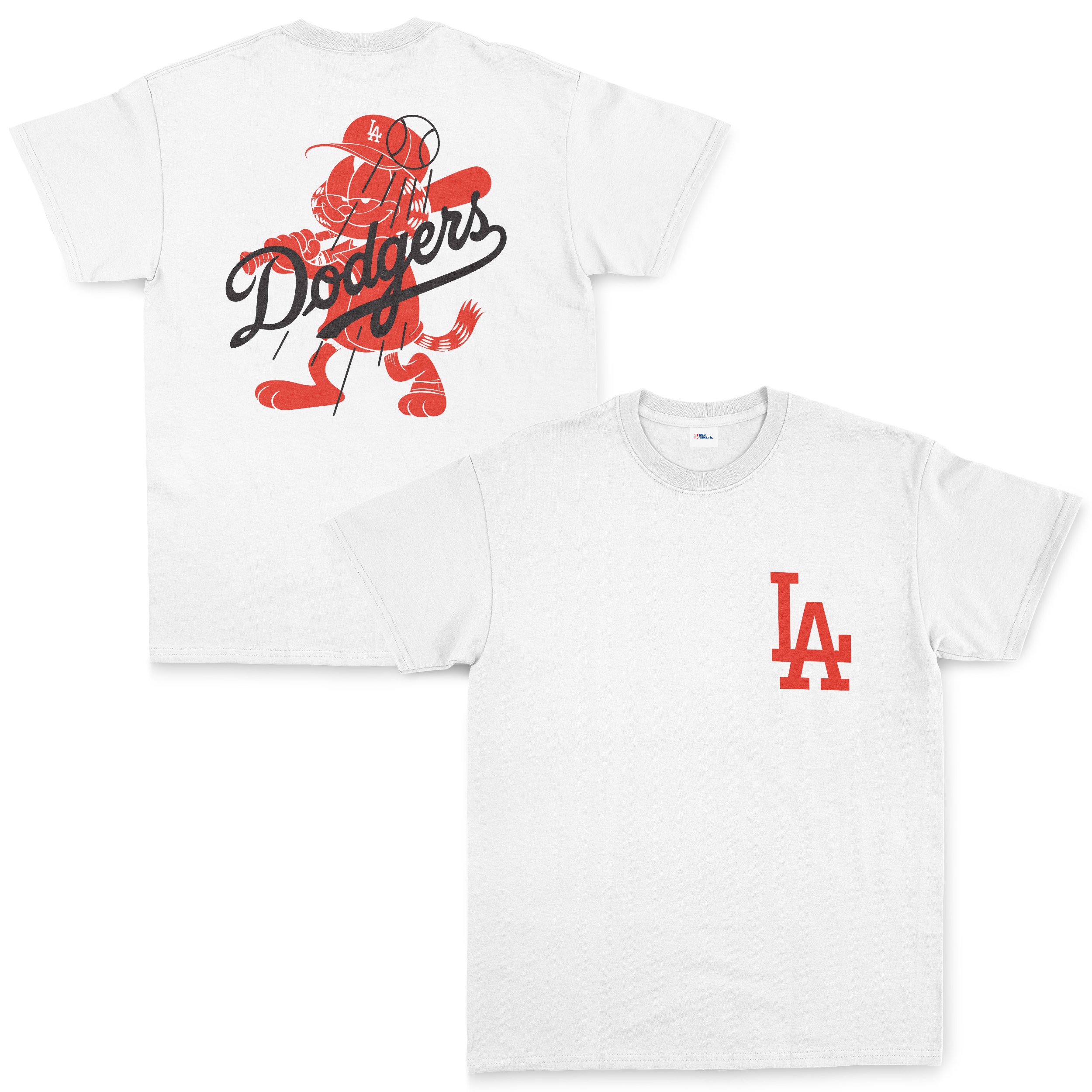 LA Dodgers x GRFLD Tişört XL - Beyaz