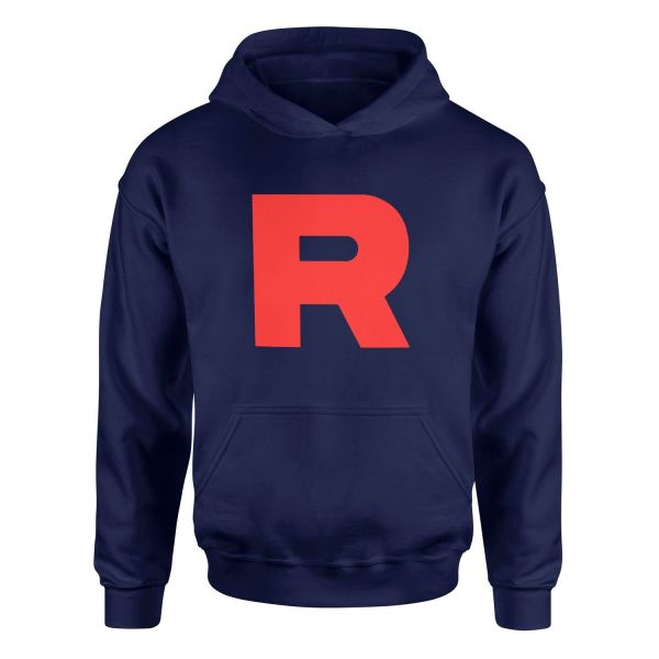 Team Rocket Hoodie XXL - Lacivert